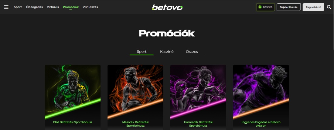 Betovo sport bónusz