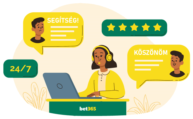 Ügyfélszolgálat - Bet365